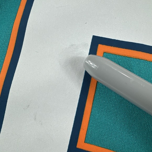 Miami Dolphins Jay Cutler Jersey Mens L Nike On Field #6 NFL Football Green READ - Picture 9 of 10